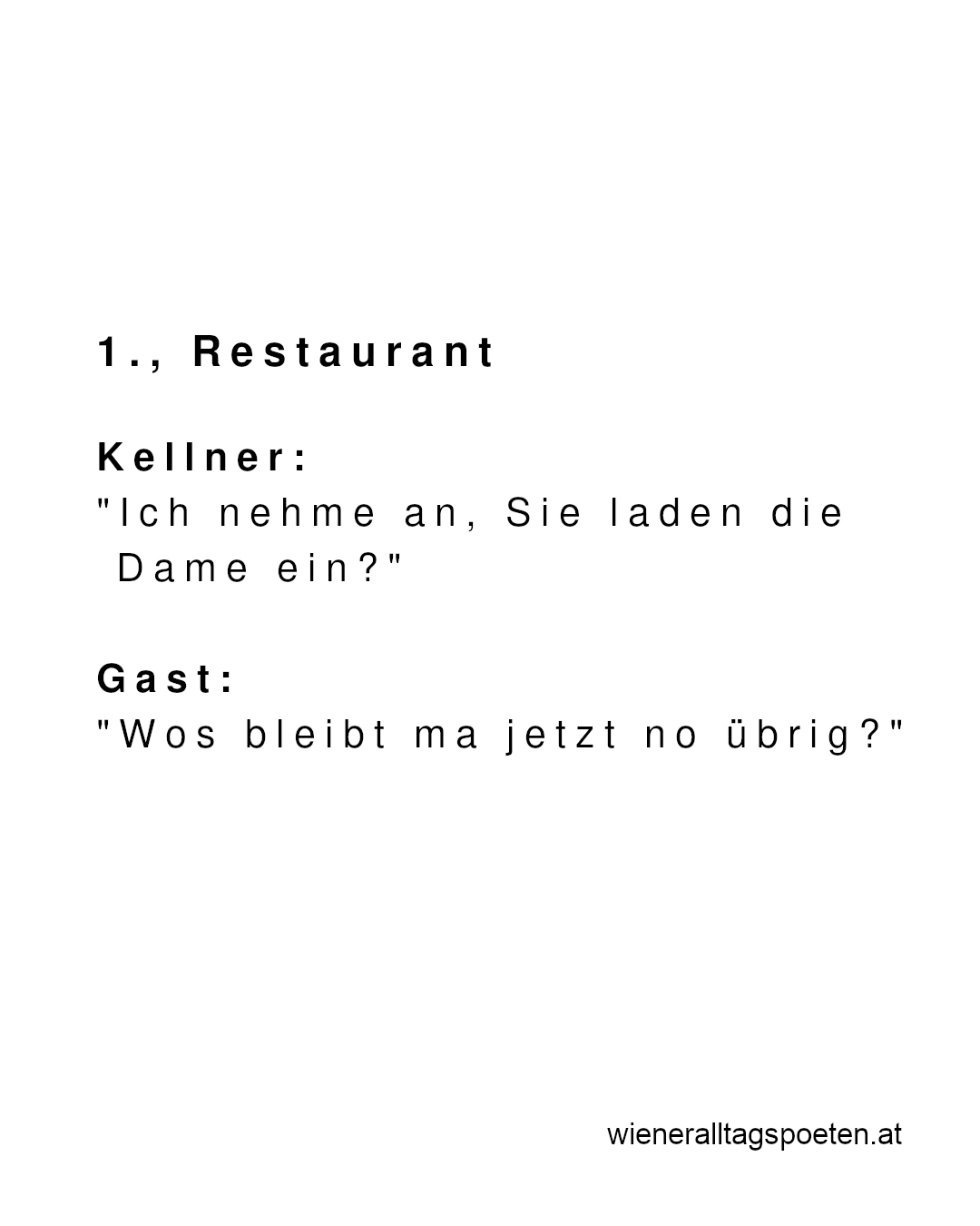 Ein Gentleman der alten Schule #wieneralltagspoeten