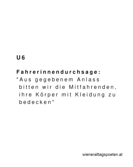 Wiener Hitzewelle trifft die U6 besonders hart #wieneralltagspoeten