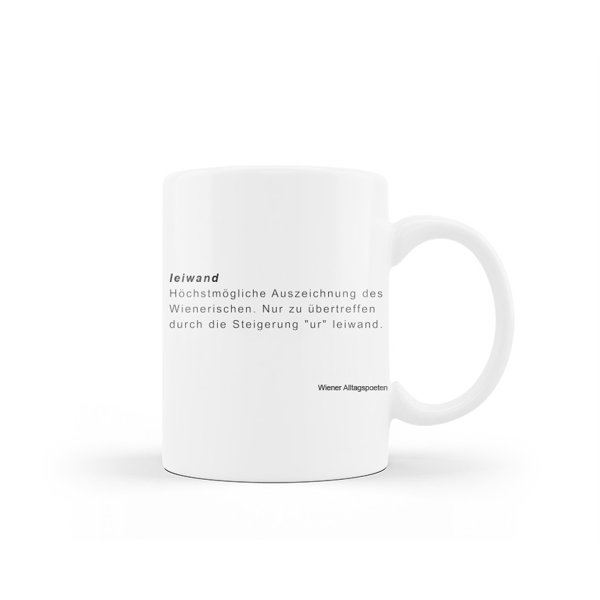 Häferl "Leiwand" – Bild 1