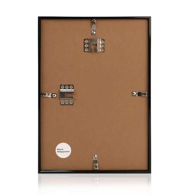 Print A4_1., Café Hawelka Zwa Kaffee (Variante mit und ohne Rahmen)