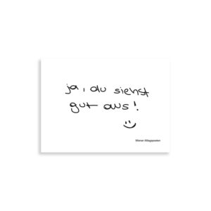 Postkarten-Set "Botschaftszettel" – Bild 5