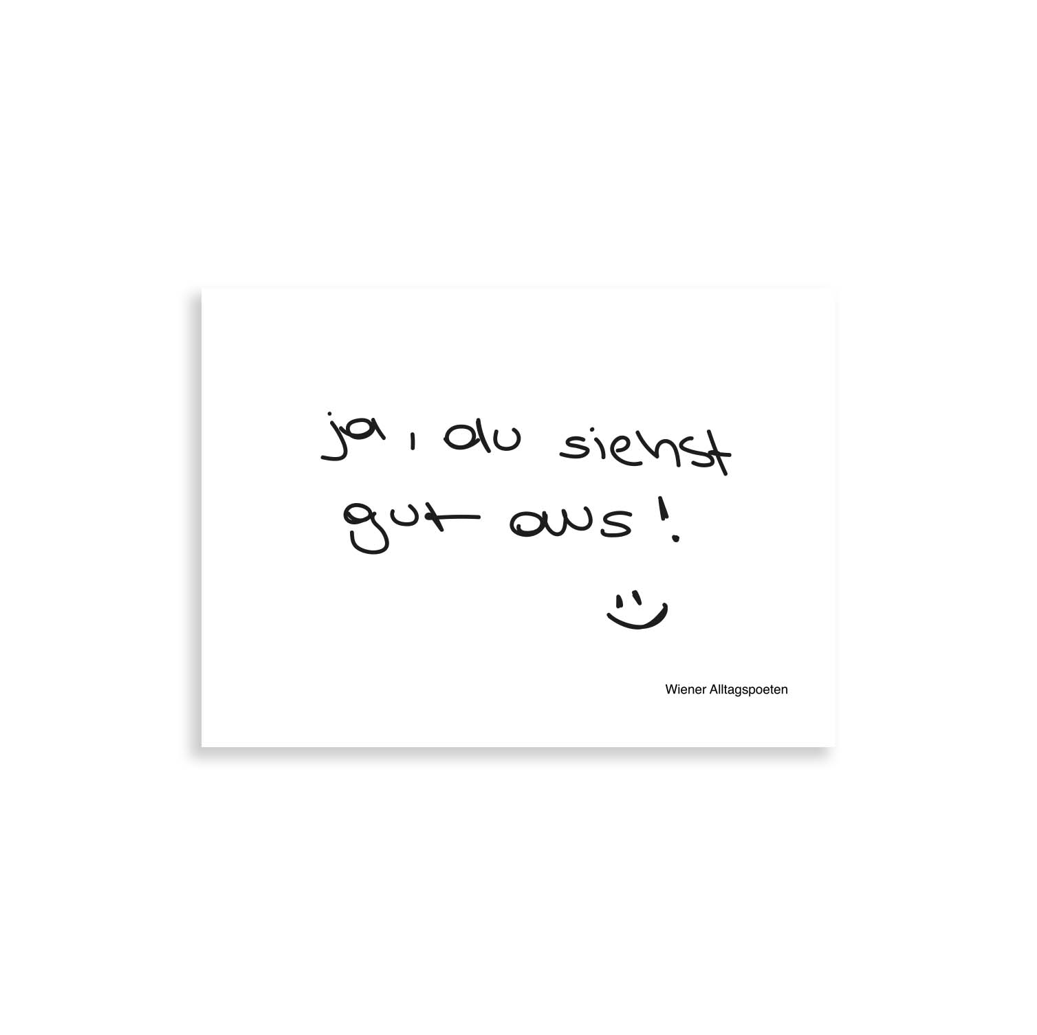 Postkarten-Set "Botschaftszettel" – Bild 5