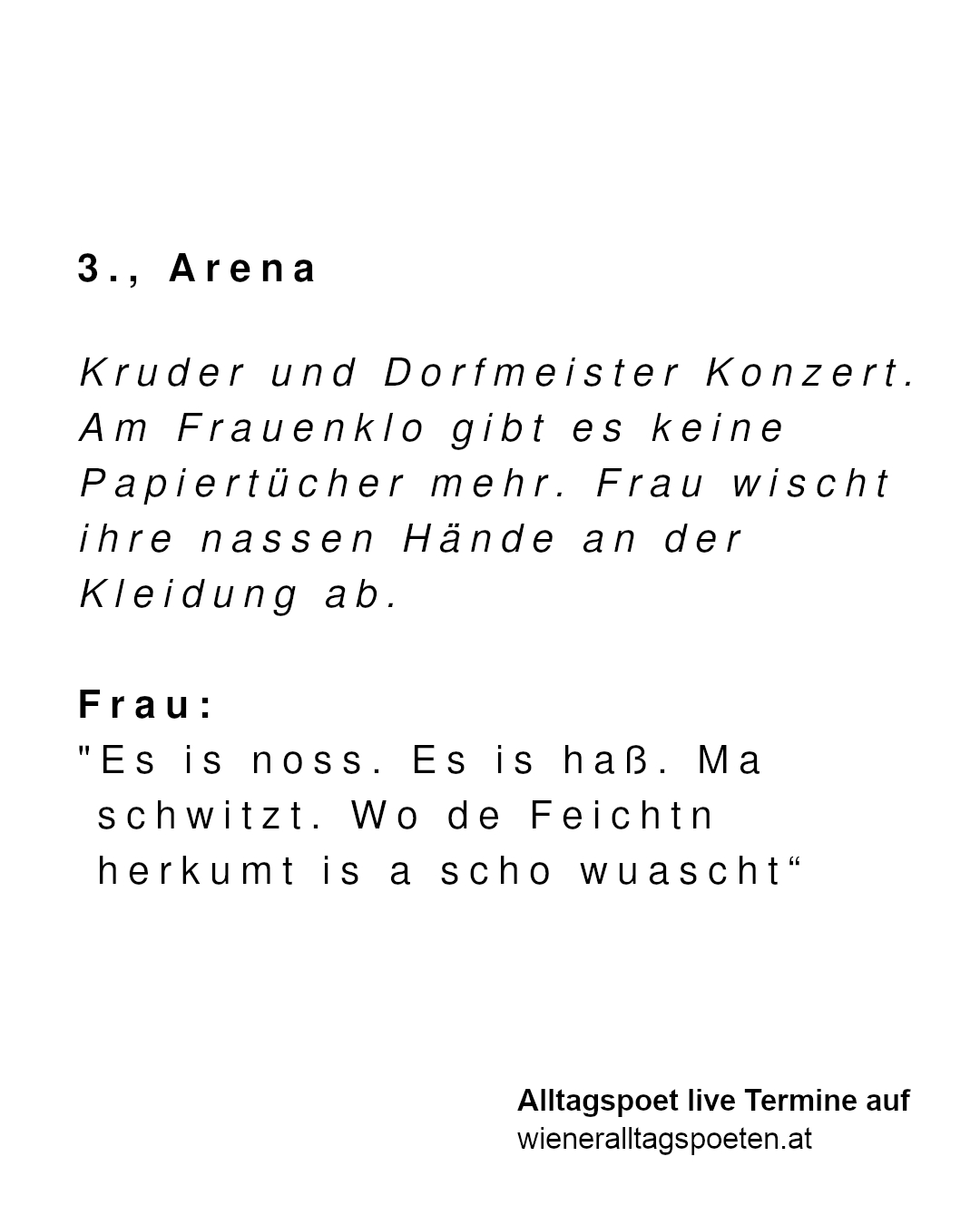 Absolut plausible Logik nach diesem Sommer #wieneralltagspoeten