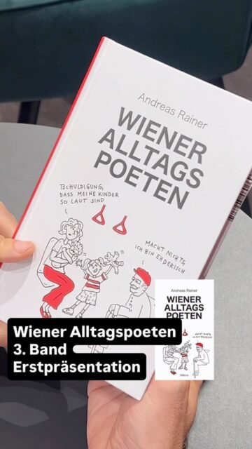 Danke an all die vielen Menschen die zur Buchvorstellung zum @morawabuch gekommen sind. “Wiener Alltagspoeten 3” ist ab sofort erhältlich überall wos Bücher und Wiener Poesie gibt #wieneralltagspoeten