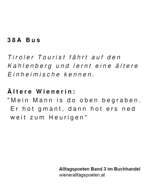 Wiener sind pragmatisch bis in den Tod #wieneralltagspoeten