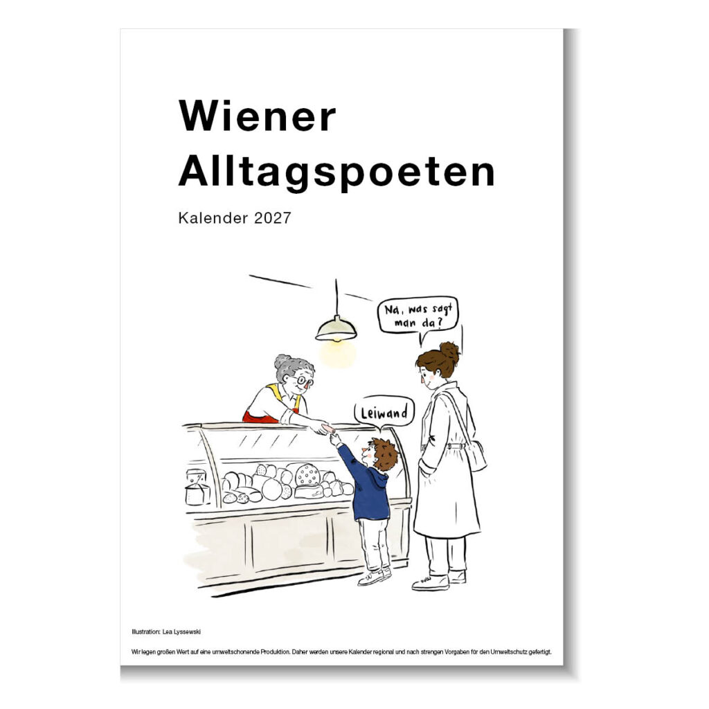 Kalender "Wiener Alltagspoeten 2027"