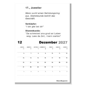 Kalender "Wiener Alltagspoeten 2027" – Bild 13